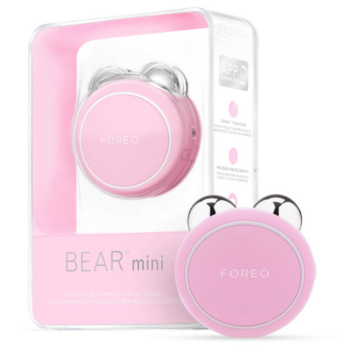 Foreo Bear Mini Pearl Pink A Compact Facial Toning Device For Youthful Skin