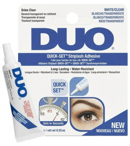 ARDELL DUO Clear Lash Adhesive 7g - Original Fake Lash Glue for Perfect Hold and Waterproof Eyelash Extension