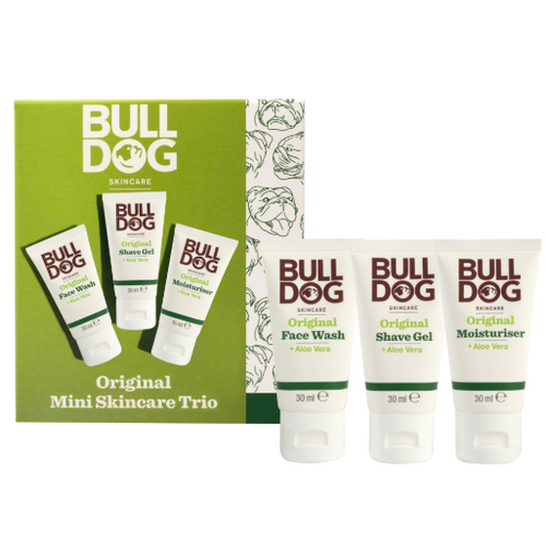 Bulldog Skincare Men's Gift Set Mini Trio