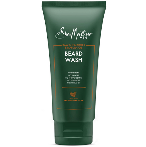 Shea Moisture Men's Beard Wash with Premium Ingredients Maracuja Oil and Shea Butter 170ml 6 Ounces