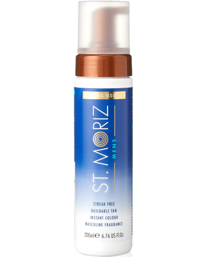 St Moriz Men's Fast Tan Mousse 200 Ml