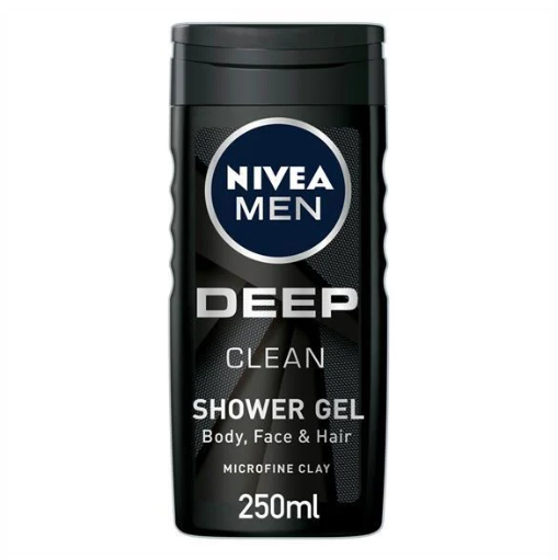Nivea Men Shower Gel Deep Clean 250ml