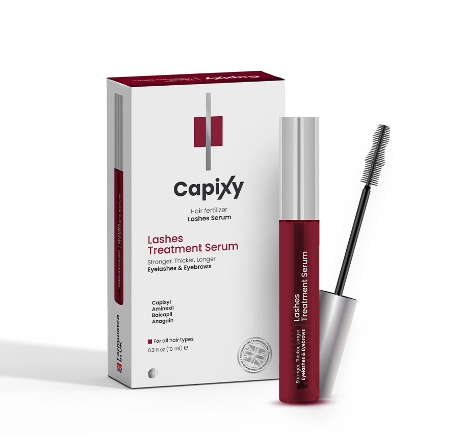 Capixy Eyelash Serum – Lash Enhancer for Fuller, Longer Looking Lashes - 10ml