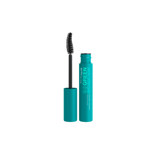 Maybelline New York Green Edition Mega Mascara for Volume and Length with Natural Vegan Formula - No.01 Black 9ml