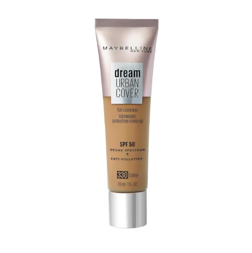 Maybelline Dream Urban Cover All-In-One Protective Makeup 330 Toffee 30ml