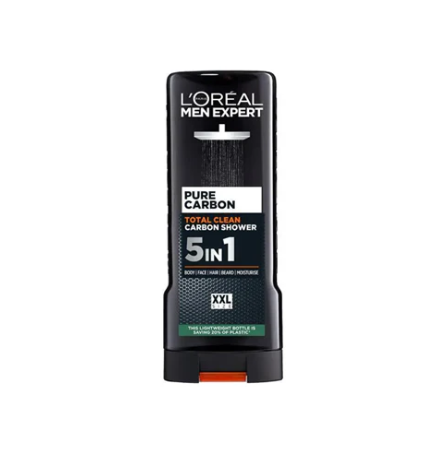 Loreal Men Expert Pure Carbon Shower Gel 5 In 1 400ml