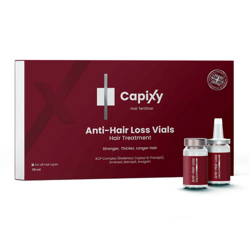 Capixy Anti Hair Loss Vials 70ml | Intensive Hair & Scalp Treatment