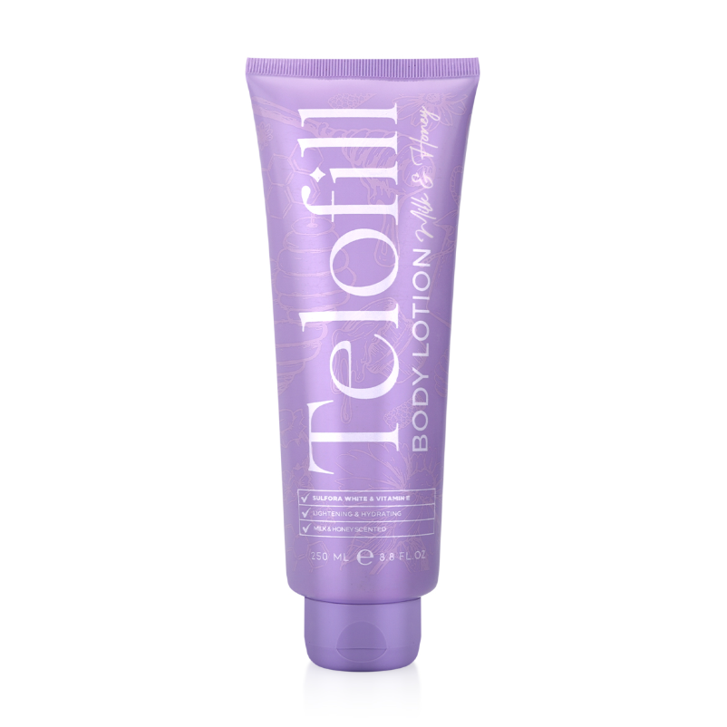 Telofill Milk & Honey Body Lotion 250ml | Moisturizing & Brightening Body Lotion