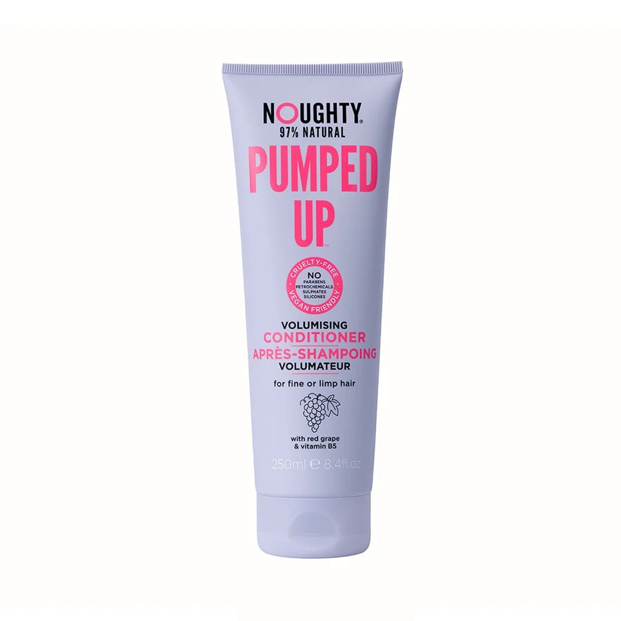 Noughty Pumped Up Volumising Conditioner 250ml – For Fine, Flat Hair