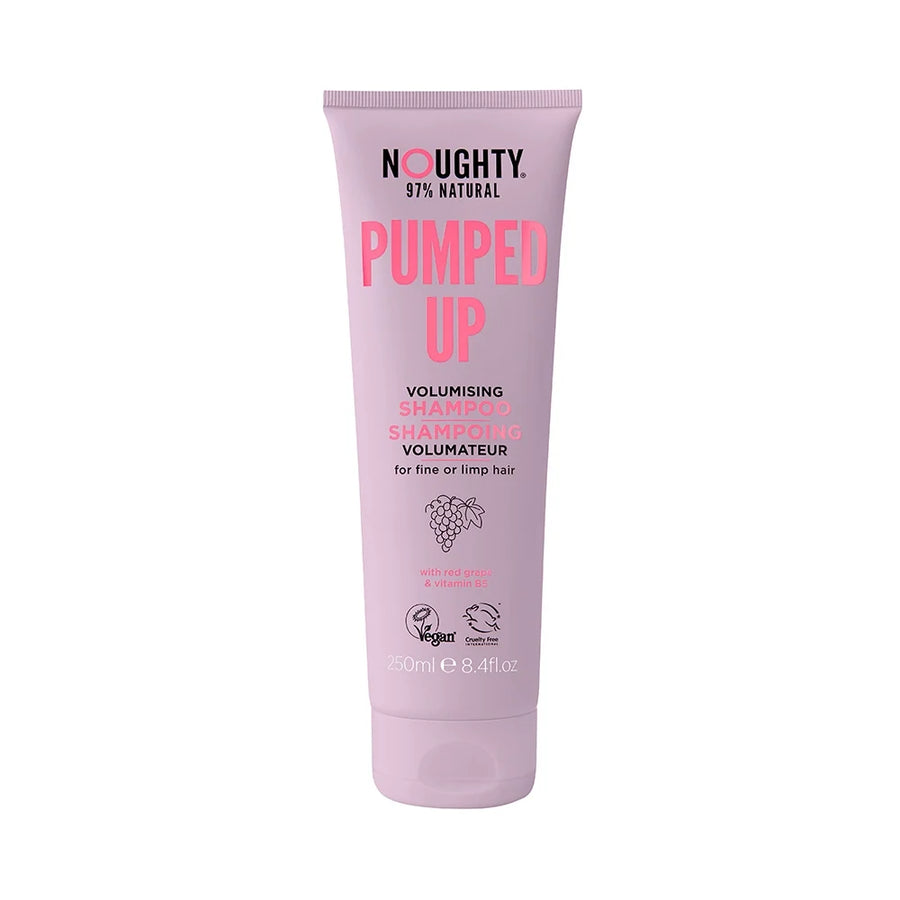 Noughty Pumped Up Volumising Shampoo 250ml – For Fine, Flat Hair