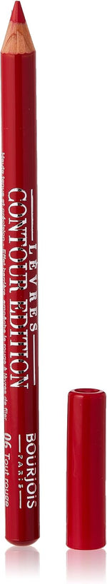 Bourjois Levres Contour Edition Lip Liner and Pencil 6 Tout Rouge Reds, 1.14g