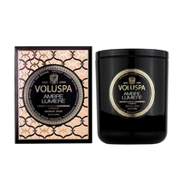 Voluspa Ambre Lumiere Scented Candle with Lid 270g