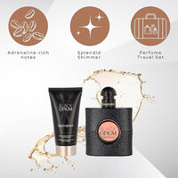 Yves Saint Laurent Black Opium Pour Femme Set Eau De Parfum Spray 50ml + Body Balm 50ml