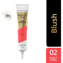 Max Factor Miracle Pure Infused Cream Blush - 02 Sunlit Coral