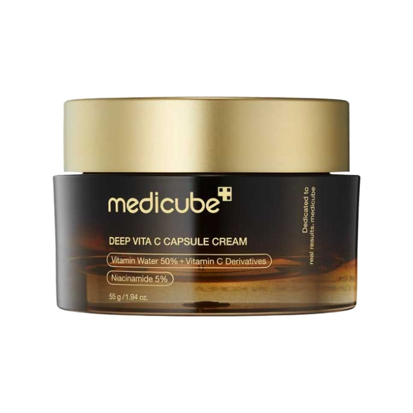 ميديكيوب Deep Vita C Capsule Cream 55 جم – كريم كبسولات فيتامين C لتفتيح وإشراقة البشرة وتعزيز مرونتها