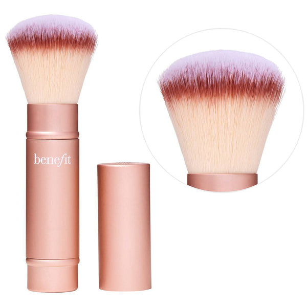 Benefit Cosmetics Multitasking Cheek Brush for Powder Blush, Bronzer & Highlighter - 8COM STORES