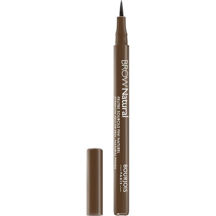 Bourjois Brow Natural in shade 23 Brun displayed as an eyebrow pencil, featuring a natural-looking formula for defining and shaping brows.