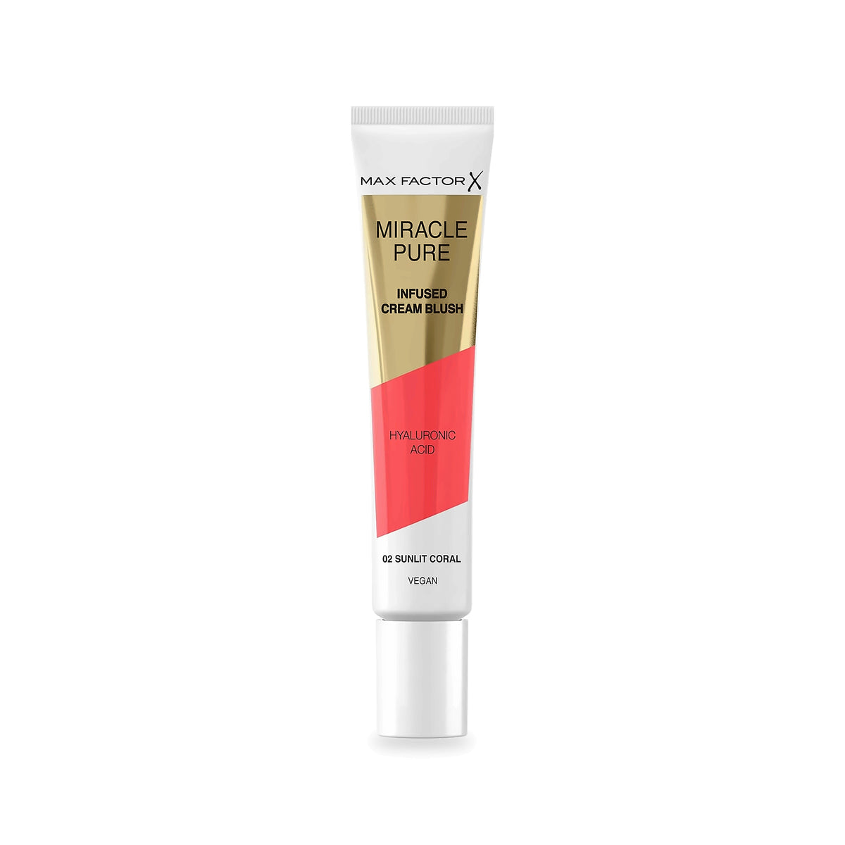Max Factor Miracle Pure Infused Cream Blush - 02 Sunlit Coral