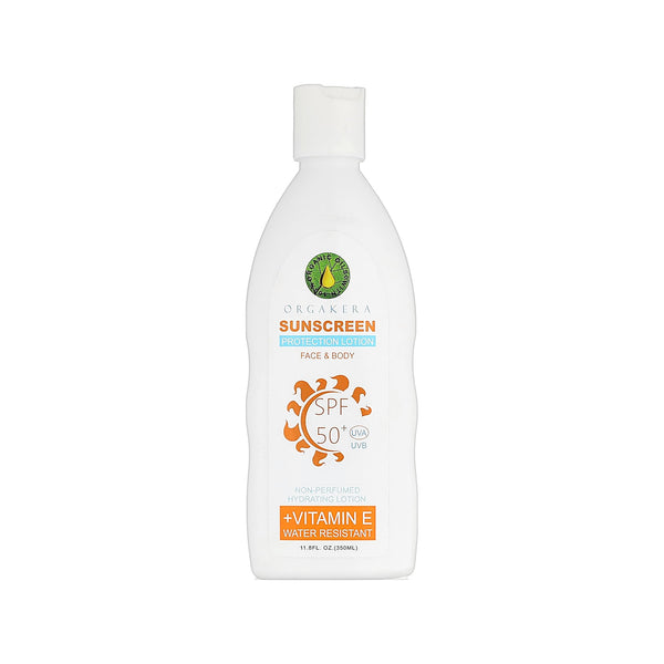 Orgakera Sunscreen SPF 50 350ml | Lightweight UV Protection
