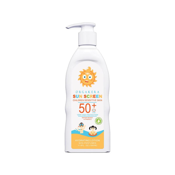 Orgakera Kids Sunscreen SPF 50 | Sensitive Skin UV Protection