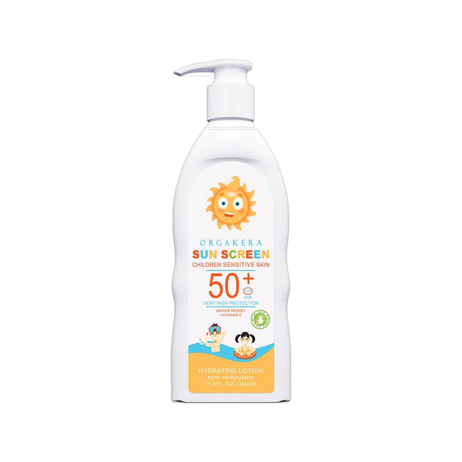 Orgakera Kids Sunscreen SPF 50 | Sensitive Skin UV Protection