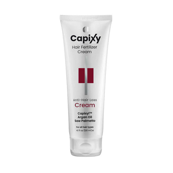 Capixy Hair Fertilizer Cream 120ml formulated to nourish the scalp and support stronger, healthier-looking hair.