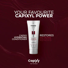 Capixy Hair Hydrating Conditioner 250ml displayed with its packaging and key hair care product details clearly visible.