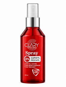 Clary Hair Fall Control Spray 200ml with Procapil, Capixyl and Caffeine for fuller-looking hair