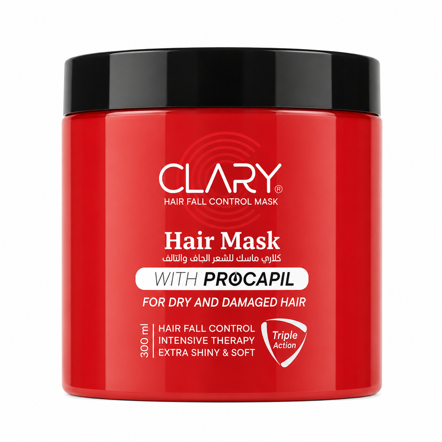 Clary Hair Mask 300ml with 3% Procapil, Argan Oil and Shea Butter