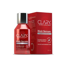 Clary Hair Serum with Procapil and Argan Oil for smoother, frizz-controlled looking hair
