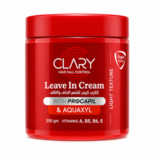 Clary Leave-In Cream with Procapil and Argan Oil for smoother, softer-looking hair