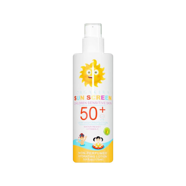 Orgakera Kids Sunscreen SPF 50 225ml | Sensitive Skin UV Protection