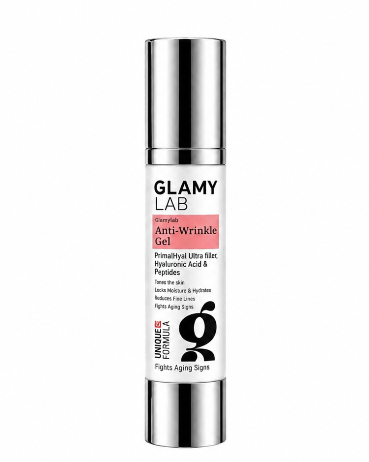 GLAMY LAB Anti-Wrinkles Gel 50g with Hyaluronic Acid, Peptides and Collagen