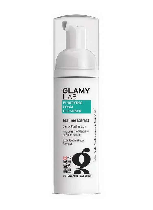 Glamy Lab Purifying Cleanser Foam 150ml with Salicylic Acid and Tea Tree Oil