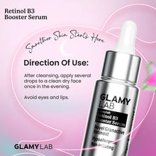 Glamy Lab Retinol B Serum for skin renewal and a smoother-looking complexion