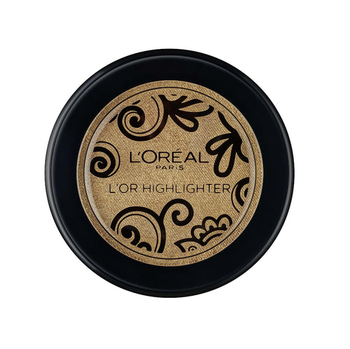 L'Oréal Glow Powder Highlighter with a silky powder formula that delivers a radiant, luminous finish for a natural-looking glow.