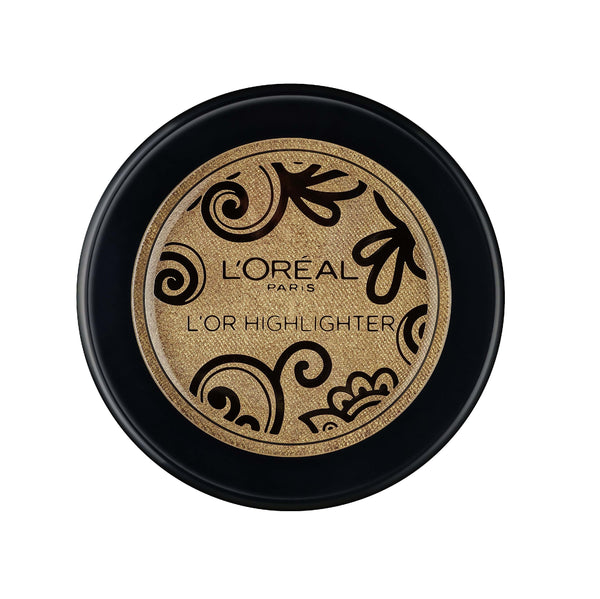 L'Oréal Glow Powder Highlighter with a silky powder formula that delivers a radiant, luminous finish for a natural-looking glow.
