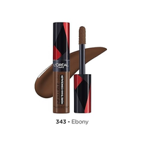 L'Oréal Paris Infallible 24H More Than Concealer 343 Ebony featuring a lightweight, blendable formula to conceal dark circles and blemishes.