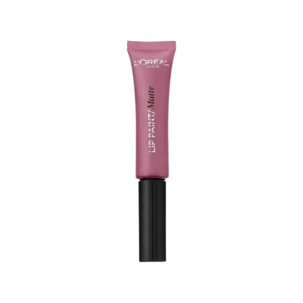 L'Oréal Infallible Nudist Matte Lip Paint in shade 212 Nude-ist with a soft nude matte finish.
