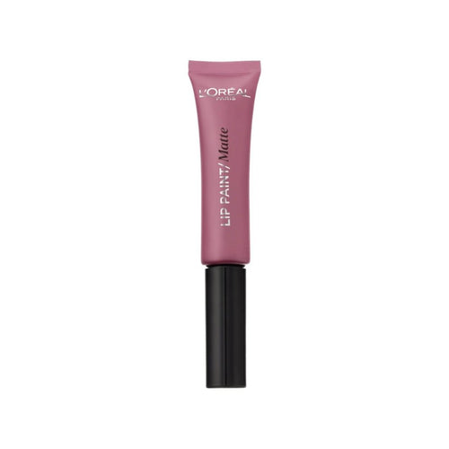 L'Oréal Infallible Nudist Matte Lip Paint in shade 212 Nude-ist with a soft nude matte finish.