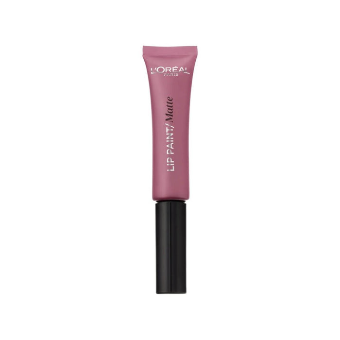 L'Oréal Infallible Nudist Matte Lip Paint in shade 212 Nude-ist with a soft nude matte finish.