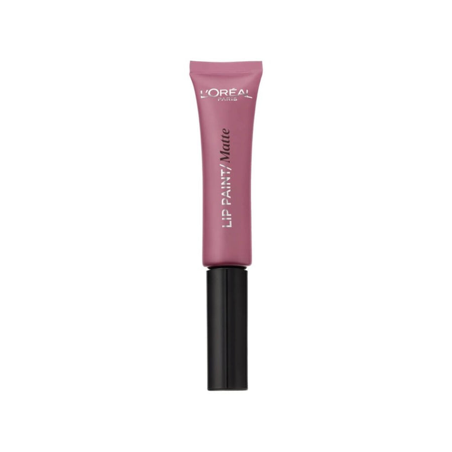 L'Oréal Infallible Nudist Matte Lip Paint in shade 212 Nude-ist with a soft nude matte finish.