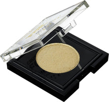 L'Oréal Paris Crushed Foil Metallic Eye Shadow in shade 21 Gilded Gold displayed in its signature compact packaging with a shimmering metallic powder formula.