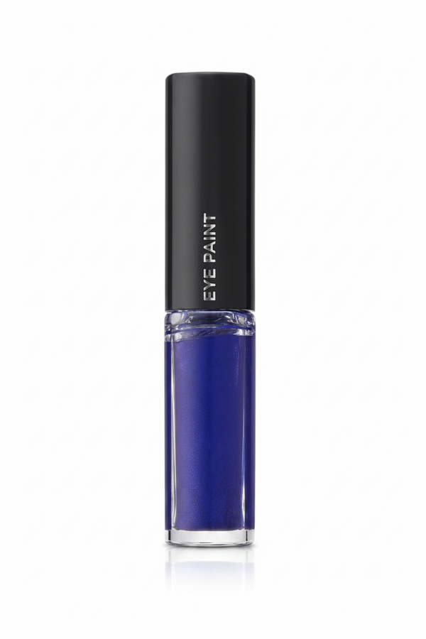 L'Oréal Paris Eye Paint in 301 Infinite Purple featuring a highly pigmented cream eyeshadow in a squeeze tube with a smooth, blendable texture.