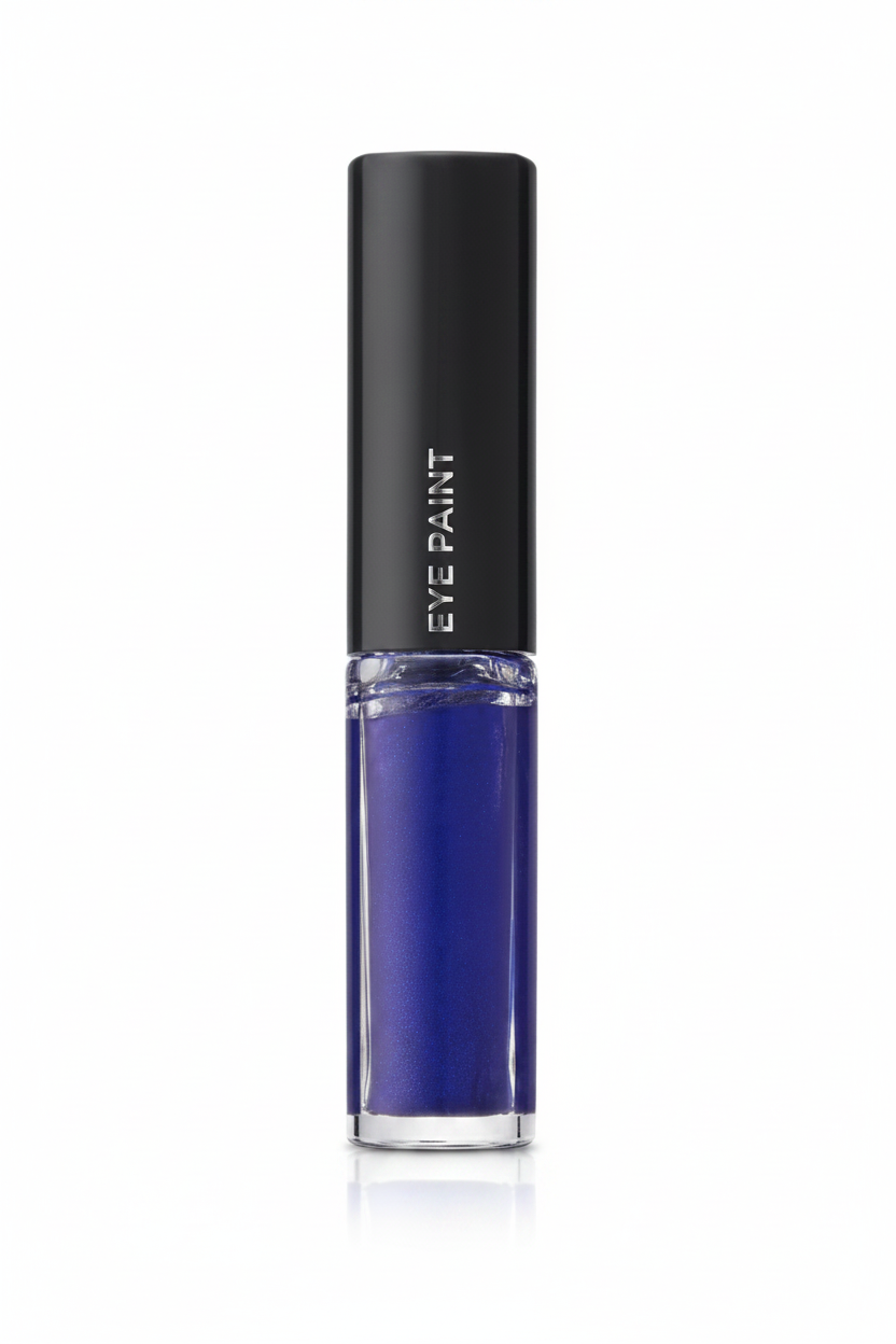 L'Oréal Paris Eye Paint in 301 Infinite Purple featuring a highly pigmented cream eyeshadow in a squeeze tube with a smooth, blendable texture.