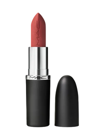 MAC Macximal Silky Matte Lipstick in shade Mull It To The Max displayed in its lipstick bullet, featuring a silky matte lipstick with rich color payoff.
