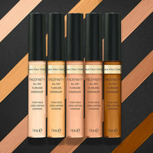 Max Factor Facefinity All Day Flawless Concealer in 090 providing smooth, full coverage with comfortable all-day wear.