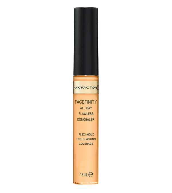 Max Factor Facefinity All Day Flawless Concealer in shade 040 with lightweight, full coverage and a natural matte finish.