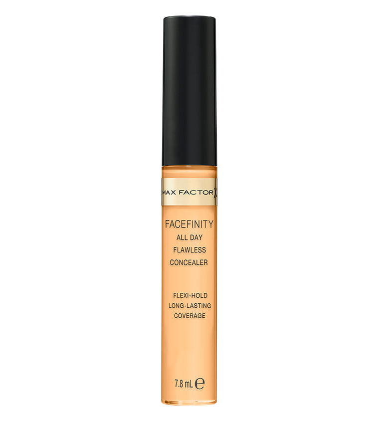 Max Factor Facefinity All Day Flawless Concealer in shade 040 with lightweight, full coverage and a natural matte finish.