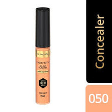 Max Factor Facefinity All Day Flawless Concealer 050 featuring a long-lasting, blendable formula to conceal dark circles and blemishes.